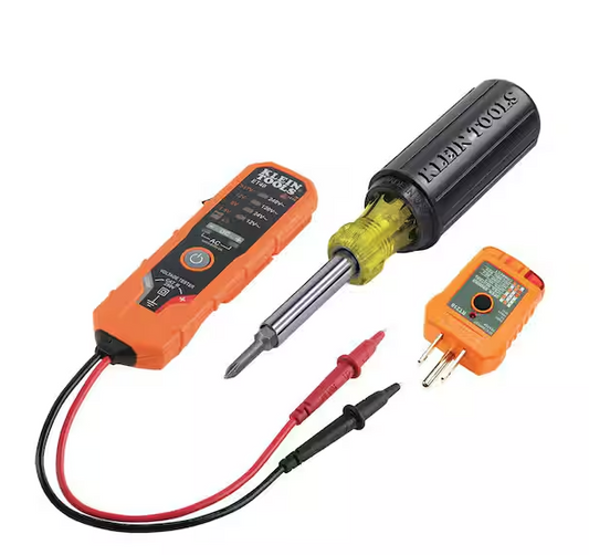 Electrical Tester and Multibit Screwdriver Tool Set, 3-Piece - 91006900175