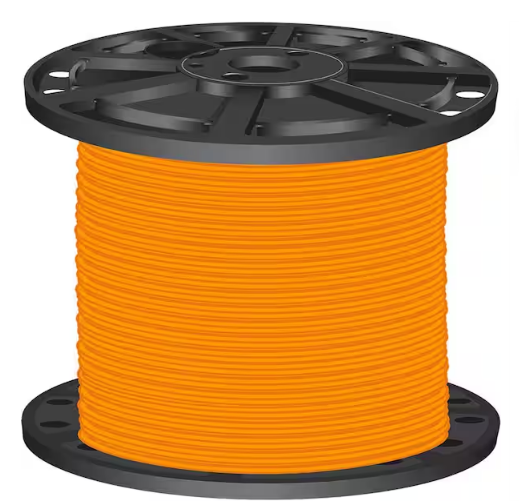 2,500 ft. 8 Orange Stranded CU SIMpull THHN Wire