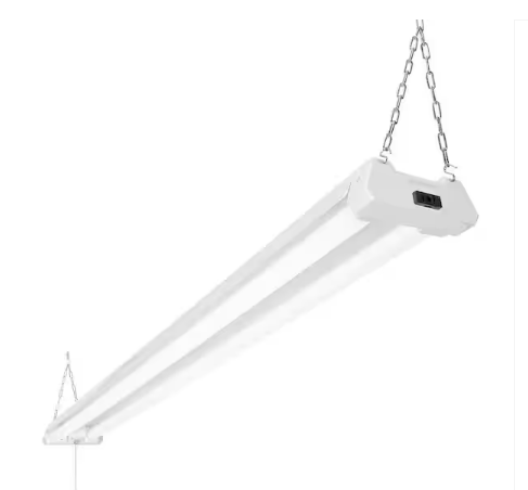 4 ft. 300-Watt Equivalent LED White Shop Light - 91004704138