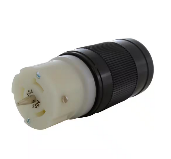 California Standard CS8264 50 Amp 250-Volt 3-Wire Locking Female Connector - 91010014232