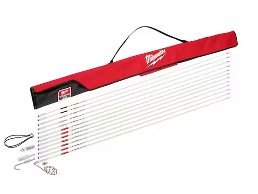 60 ft. Fiberglass Fish Stick Low/Mid/High Flex Combo Kit with Accessories - 91004288350