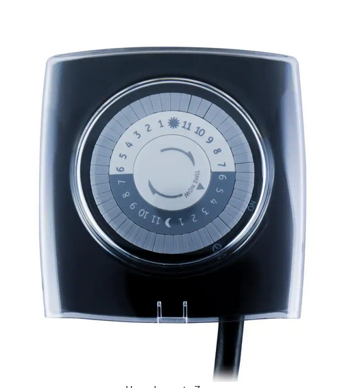 15 Amp 24-Hour Outdoor Plug-In Extreme Weather Mechanical Timer, Black - 91000003074