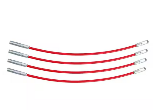 Polyester Fish Tape Replacement Flexible Metal Leader (4-Piece) - 91011149137