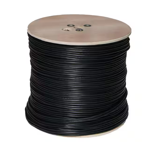 1000 ft. Black RG59 Coaxial Cable with Power Cable - 91006362033