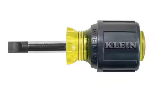 5/16 Cabinet-Tip Flat Head Screwdriver with 1-1/2 in. Heavy Duty Round Shank- Cushion Grip Handle - 91010993502