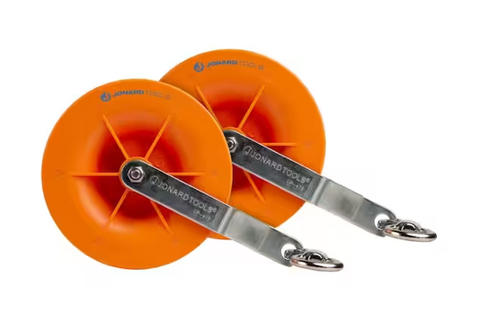 Pulley Set for Low Voltage Electrical, Network, and COAX Cables (2-Pack) - 91008800702