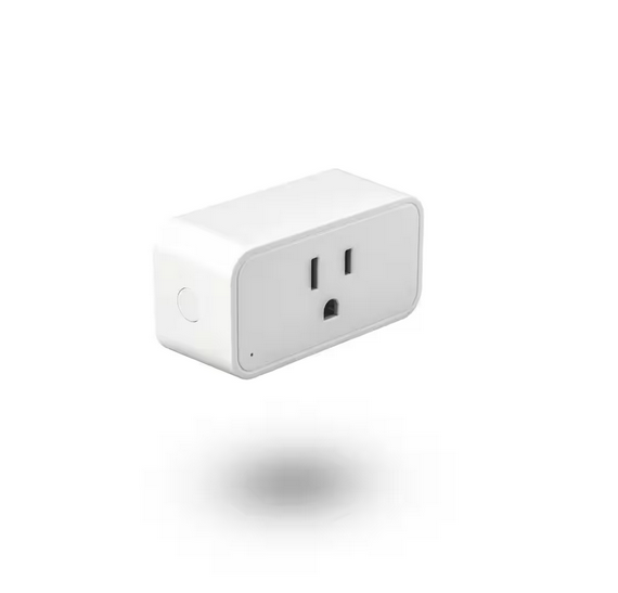 Smart Home 15 Amp 110-Volt Connection Type B Smart Plug Connector White (1-Pack) - 91009497713