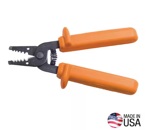 Insulated Wire Stripper/Cutter 8-16 AWG Stranded
