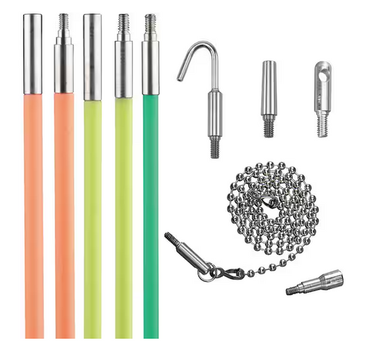 25 ft. Multi-Flex Glow Fish Rod Set - 91009459370