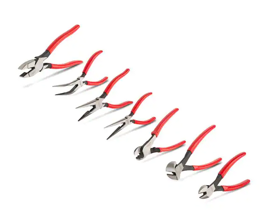 7-Pieces Pliers Set (Cable, Diagonal, End, Lineman, Long, Slip) - 91003989922