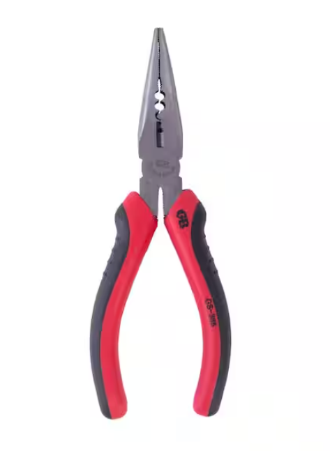 Long Nose Pliers with Cutter and Crimper - 91002090752