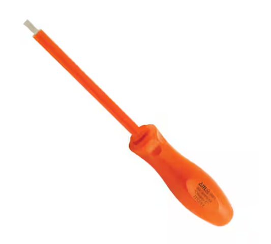 1/8 in. x 3 in. 1,000-Volt Insulated Slotted Screwdriver - 91011004842