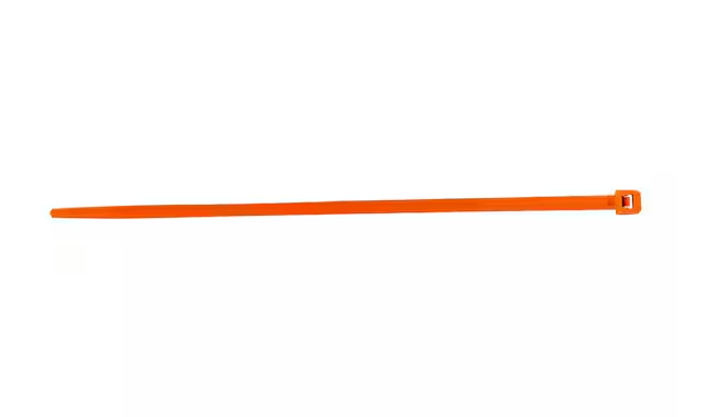 4.1 in. 18 lbs. Orange Cable Tie (100-Bag) - 91010360888