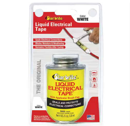 4 oz. Liquid Electrical Tape - White - 9684489