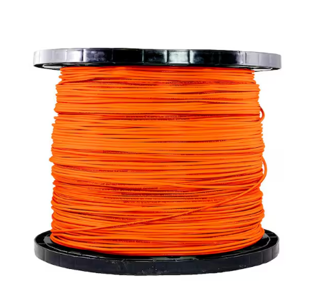 2,500 ft. 12 Gauge Orange Stranded Copper THHN Wire - 91000016480