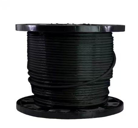 500 ft. 6 Gauge Black Stranded Copper THHN Wire - 9320439