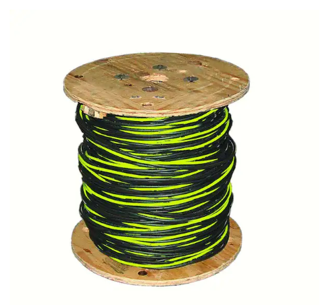 500 ft. 2-2-4 Black Stranded AL Stephens URD Cable - 9789087