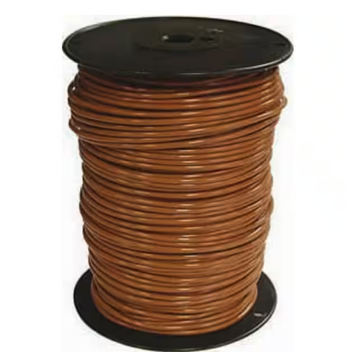 1,000 ft. 8 Brown Stranded CU SIMpull THHN Wire - 91001363841