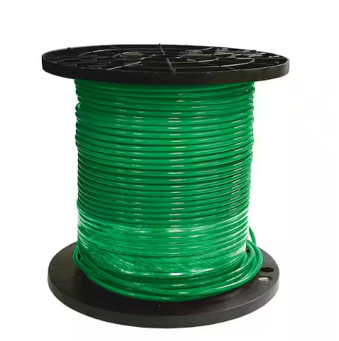 1000 ft. 8 Green Stranded CU SIMpull THHN Wire - 9320658