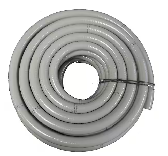 1-1/2 in. Dia. x 100 ft. - Flexible PVC Non Metallic UL Liquid Tight Electrical Conduit - 91004948175