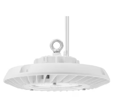 Contractor Select JEBL Series 15.75 in. 575-Watt Equivalent Integrated LED Dimmable White High Bay Light Fixture, 5000K - 91004406849