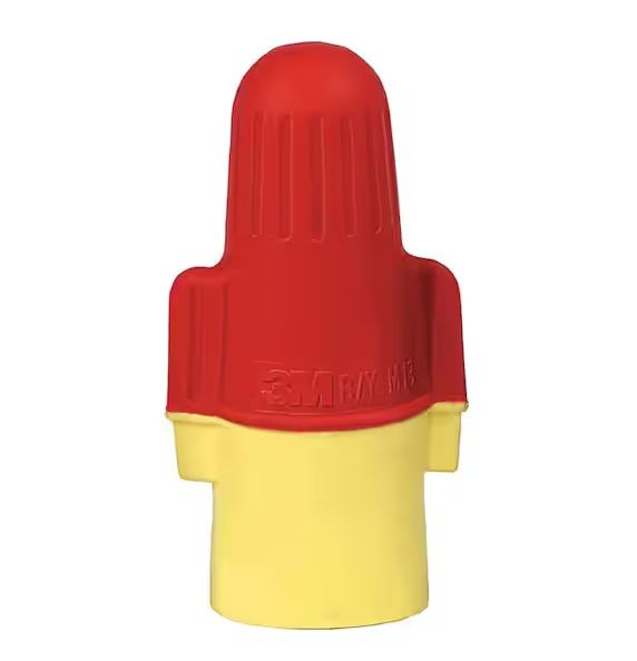 Wire Connectors, Red/Yellow Performance Plus Wire Range: 2 #18 - 2 #8 (30-Each Per Bag) - 91002957997