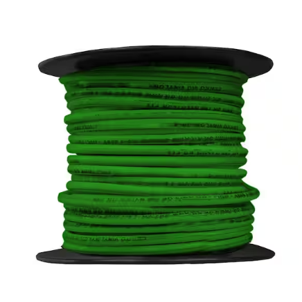 100 ft. 12 Gauge Green Stranded Copper THHN Wire - 9713520