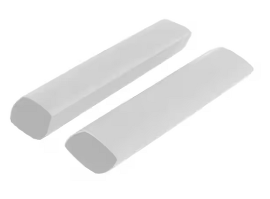 3/4 in. Heat Shrink Tubing, White (2-Pack) - 9158287