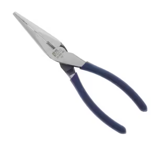 8-1/2 in. Dipped Grip Long-Nose Plier with Cutter