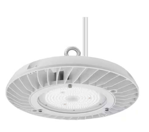 Contractor Select JEBL 1.08 ft. 175-Watt Equivalent Integrated LED Dimmable White High Bay Light Fixture, 4000K - 91003421893