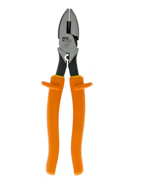 Insulated 9-3/4 in. Lineman Pliers w/Crimp - 91011084243