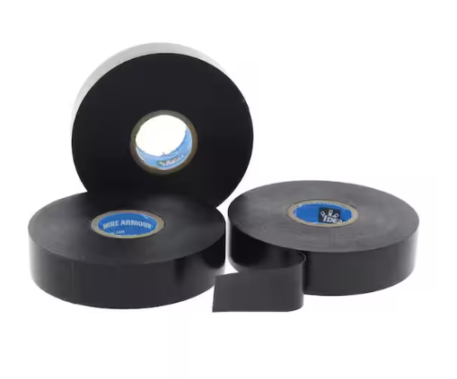 Wire Armour 3/4 in. x 66 ft. x 0.007 in. 33 Premium Vinyl Tape, Black (10-Pack)