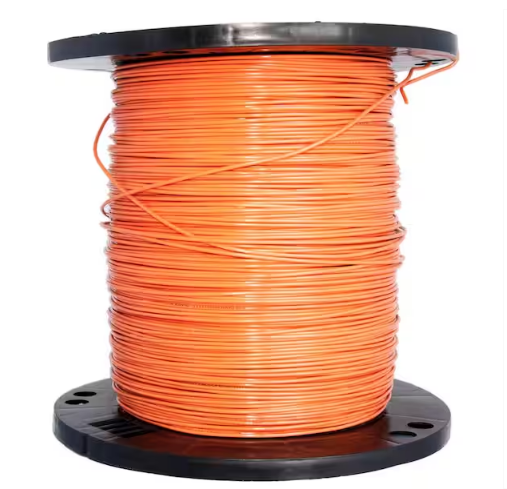 1000 ft. 8 Orange Stranded CU SIMpull THHN Wire - 91001363840