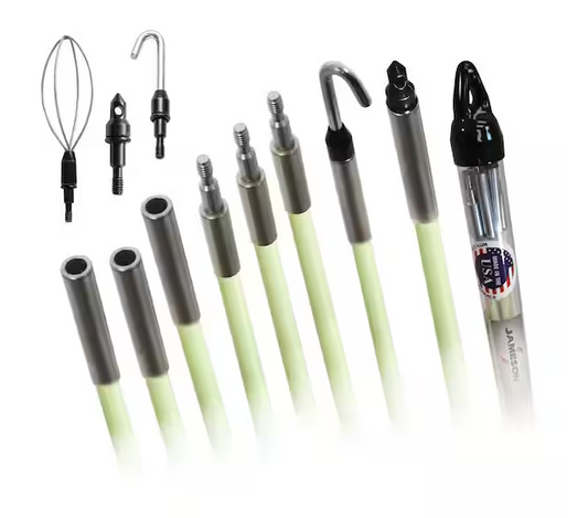 35 ft. Glow Fish Rod Installer's Kit