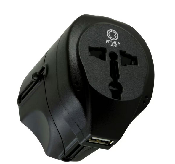 International Travel Adapter with USB - 9953234