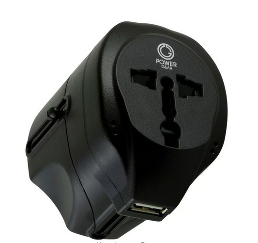 International Travel Adapter with USB - 9953234
