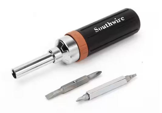 9-N-1 Ratcheting Multibit Screwdriver - 91011005649