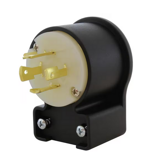 NEMA L16-20P 3-Phase 20 Amp 480-Volt 4-Prong Elbow Locking Male Plug with UL, C-UL Approval - 91010655608