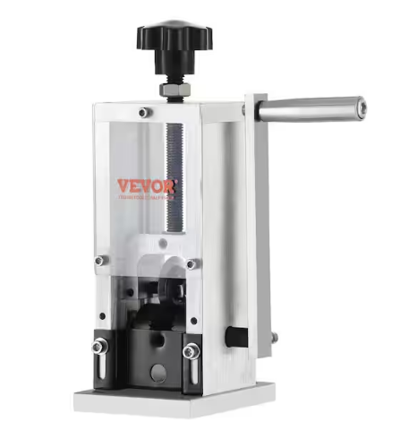 Manual Wire Stripping Machine 0.06in. to 0.98in. Portable Copper Peeler with Hand Crank Drill for Scrap Copper Recycling - 91010024682
