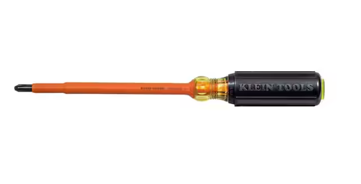 Insulated Screwdriver, 1/4 in. Cabinet Tip, 6 in. Shank - 91011004938