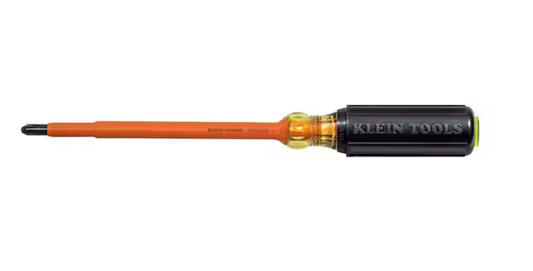 Insulated Screwdriver, 1/4 in. Cabinet Tip, 6 in. Shank - 91011004938