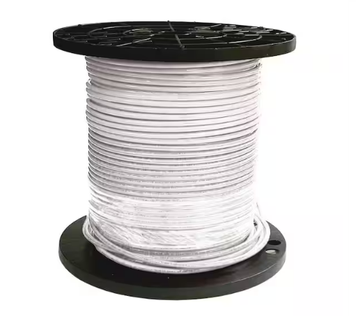 1000 ft. 8 White Stranded CU SIMpull THHN Wire - 9320626