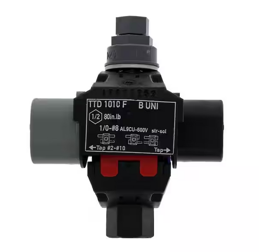 Main 1/0 to 8 AWG, Tap 2-10 AWG B-Tap Connector - 91003530690