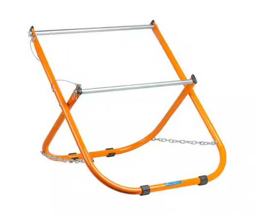 Double Decker High Durability Steel Cable Caddy, Holds Up to Two 12 in. Dia Cable Reels and 100 lbs. Capacity -  91008139883