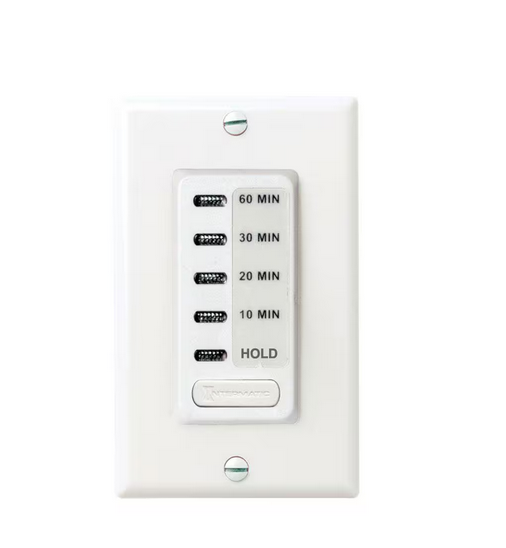15 Amp 60-Minute Countdown In-Wall Timer - White - 91000632792