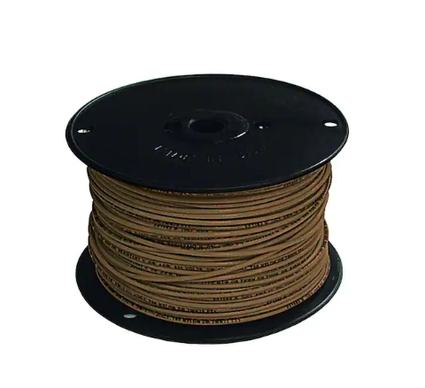 500 ft. 16 Brown Stranded CU TFFN Fixture Wire