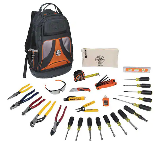 28 Piece Hand Tool Set with Tradesman Pro Tool Backpack  (80028) - 91000505814