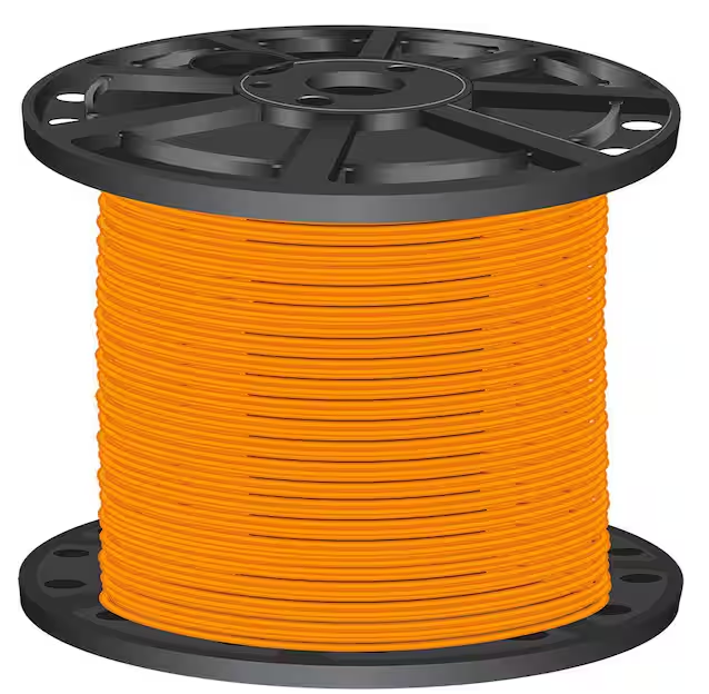 2,500 ft. 10 Orange Stranded CU THHN Wire