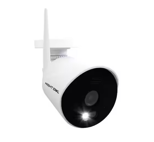 1080p HD Wi-Fi IP Security Camera with Built-In Spotlights - 91006034430