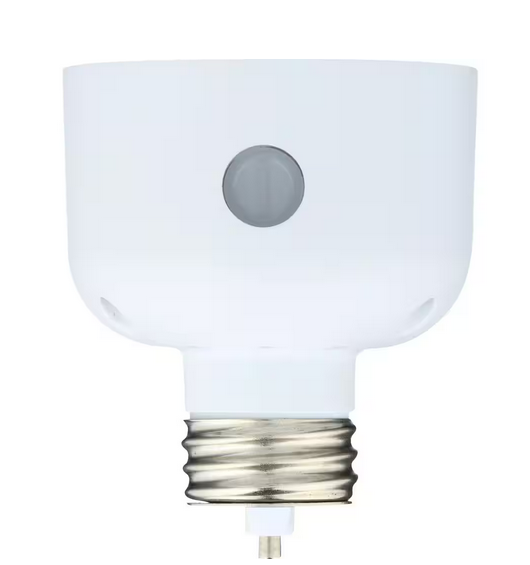 7-Day Programmable Indoor Screw-In Digital Wi-Fi Enabled Timer, White